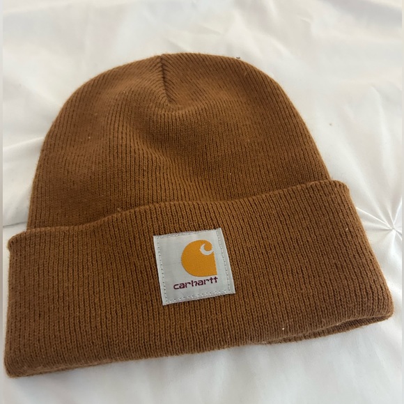 BROWN CARHARTT BEANIE - Picture 2 of 3